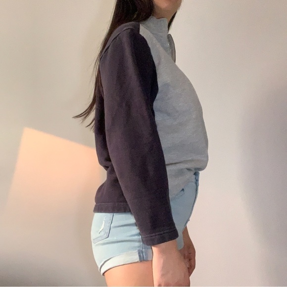 🏒Roots Official NHL Toronto  Maple Leafs 1/4 Zip Sweater Women’s Size Medium🏒 - Picture 4 of 11